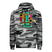 Slate Camo Gemini Premium Hoodie - RanaPortraitStore