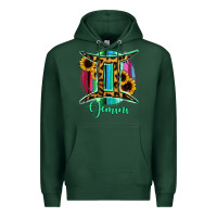 Sports Green Gemini Premium Hoodie - RanaPortraitStore