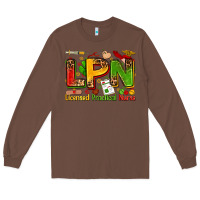 Chestnut licensed practical nurse Long Sleeve Tee - Zillion Design Studio