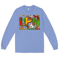 Colony Blue licensed practical nurse Long Sleeve Tee - Zillion Design Studio