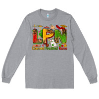 Heather Grey licensed practical nurse Long Sleeve Tee - Zillion Design Studio