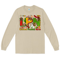 Mushroom licensed practical nurse Long Sleeve Tee - Zillion Design Studio