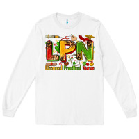 White licensed practical nurse Long Sleeve Tee - Zillion Design Studio