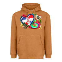 Meerkat western leopard  dominican republic  hearts Heavyweight Hoodie - AdoDesignShop