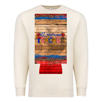 Sandshell all american teacher 12 oz slim can cooler Premium Sweatshirt - Artiststas