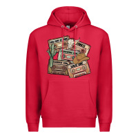 Cardinal 90s country cassette tapes Premium Hoodie - MaliasSmallBusiness