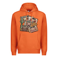 Carrot 90s country cassette tapes Premium Hoodie - MaliasSmallBusiness