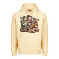 Pina Colada 90s country cassette tapes Premium Hoodie - MaliasSmallBusiness