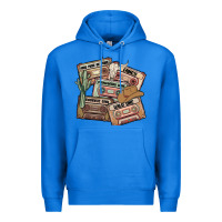 True Royal 90s country cassette tapes Premium Hoodie - MaliasSmallBusiness