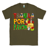 Army Green tequila por favor Classic Tee - Zillion Design Studio