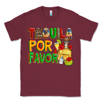 Burgundy tequila por favor Classic Tee - Zillion Design Studio