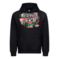 Black coffee teach repeat teacher Urban Hoodie - NancyCooperArtShop