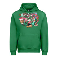Emerald coffee teach repeat teacher Urban Hoodie - NancyCooperArtShop