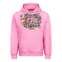 Fuchsia Pink coffee teach repeat teacher Urban Hoodie - NancyCooperArtShop