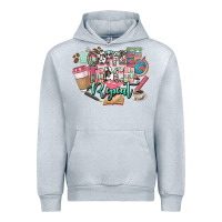 Heather Grey coffee teach repeat teacher Urban Hoodie - NancyCooperArtShop