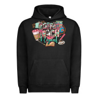 Pigment Black coffee teach repeat teacher Urban Hoodie - NancyCooperArtShop