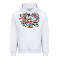 White coffee teach repeat teacher Urban Hoodie - NancyCooperArtShop