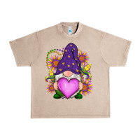 French Oak Mardi Gras gnome Urban Heavy Tee - RanaPortraitStore