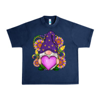 Navy Mardi Gras gnome Urban Heavy Tee - RanaPortraitStore