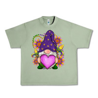 Oil Green Mardi Gras gnome Urban Heavy Tee - RanaPortraitStore
