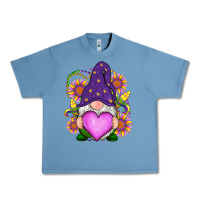 Pebble Blue Mardi Gras gnome Urban Heavy Tee - RanaPortraitStore