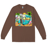 Chestnut summer caravan Long Sleeve Tee - texasbilliewilder