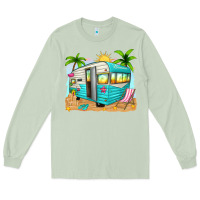 Matcha summer caravan Long Sleeve Tee - texasbilliewilder