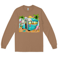 Toasted Coconut summer caravan Long Sleeve Tee - texasbilliewilder