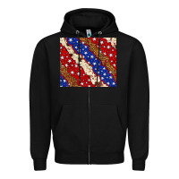 Black 4th of July USA flag leopard cowhide 20oz tumbler Zipper Hoodie - Neo Western