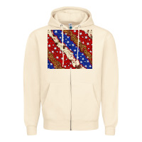 Sandshell 4th of July USA flag leopard cowhide 20oz tumbler Zipper Hoodie - Neo Western