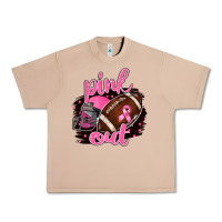 Burro Pink Out Football Urban Heavy Tee - BarkalooDesign