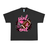 Pigment Black Pink Out Football Urban Heavy Tee - BarkalooDesign