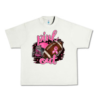 Pistachio Pink Out Football Urban Heavy Tee - BarkalooDesign
