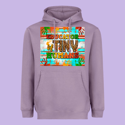 Educator Of Tiny Humans Tumbler Heavyweight Hoodie Designed By Bundleandbundleshop