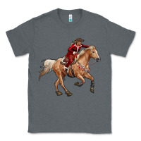 Charcoal Heather christmas cowgirl Classic Tee - RanaPortraitStore