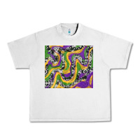 Lunar Rock Mardi Gras Cowhide Urban Heavy Tee - RanaPortraitStore