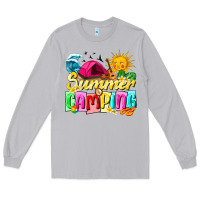 Moon Dust summer camping Long Sleeve Tee - texasbilliewilder