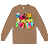 Toasted Coconut summer camping Long Sleeve Tee - texasbilliewilder