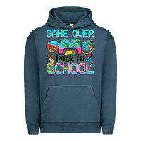 Pigment Midnight Navy game over back to school Urban Hoodie - NancyCooperArtShop
