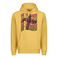 Antique Gold he is risen Premium Hoodie - MaliasSmallBusiness
