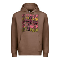 Chestnut he is risen Premium Hoodie - MaliasSmallBusiness