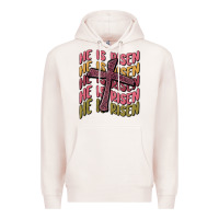 Pale Pink he is risen Premium Hoodie - MaliasSmallBusiness