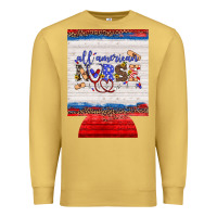 Antique Gold all american nurse 12 oz regular can cooler Premium Sweatshirt - Artiststas