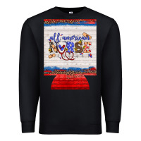 All American Nurse 12 Oz Regular Can Cooler Premium Sweatshirt | Teevron