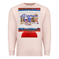 Pale Pink all american nurse 12 oz regular can cooler Premium Sweatshirt - Artiststas