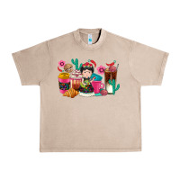French Oak But first cafecito y chismecito Urban Heavy Tee - RanaPortraitStore