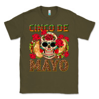 Army Green Cinco de Mayo Classic Tee - texasbilliewilder