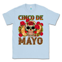 Dusty Blue Cinco de Mayo Classic Tee - texasbilliewilder
