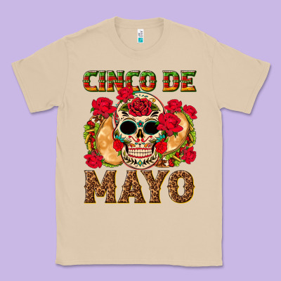 Cinco De Mayo Classic Tee Designed By Texasbilliewilder