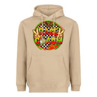 Mushroom Race coach with leopard and peace hand Heavyweight Hoodie - AdoDesignShop